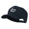 thumbnail image 2 of River Rats Vietnam with Riverboat Embroidered Cap - Navy OSFM, 2 of 5
