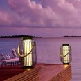 thumbnail image 4 of Classic Iron Lantern Waterproof Intelligent Portable Solar Lawn Lamp, 4 of 8