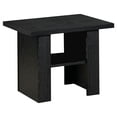 thumbnail image 4 of Bowery Hill 3 Piece Coffee Table Set in Black Oak, 4 of 6