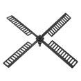thumbnail image 2 of Plastic Windmill Blade Part for Outdoor Wind Mill Accessories 2pcs, 2 of 8