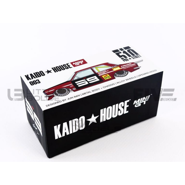 Kaido House x Mini GT Datsun 510 Pro Street SK510 Red