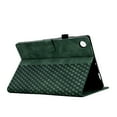 thumbnail image 4 of ELEHOLD For Samsung Galaxy Tab A9 Diamond Embossing Leather Folio Folding Full Body Protective Case Kickstand Shockproof Cover, Auto Sleep&Wake, with Credit Card Slot, Green, 4 of 10