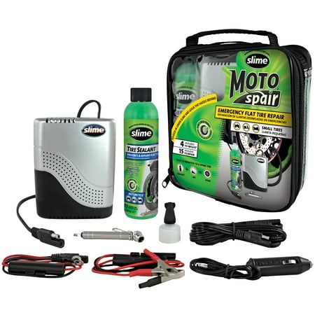 Slime® Moto Spair® Small Tire Emergency Flat Tire Repair Kit 6 pc Bag - 50001