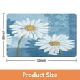 thumbnail image 4 of Bathroom Luxury Soft Superfine Fiber Flower Bath Rugs - Non Slip, Machine Washable, Perfect for Shower Room, 20x32 inch, 4 of 5