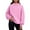 Pink, variant on Brondbend Pullover Sweatshirt for Women Tops for Women Turtleneck Solid Color Long Sleeve Casual Blouse Oversized Fall Winter Party Versatile Warm Outfits Clothes Comfortable