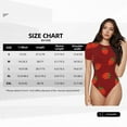 thumbnail image 5 of Uemuo Strawberry Pattern Women's One Piece Short Sleeve Swimsuit Rash Guard Surfing Modest Quick-drying Swimsuit Beach Essentials-, 5 of 9