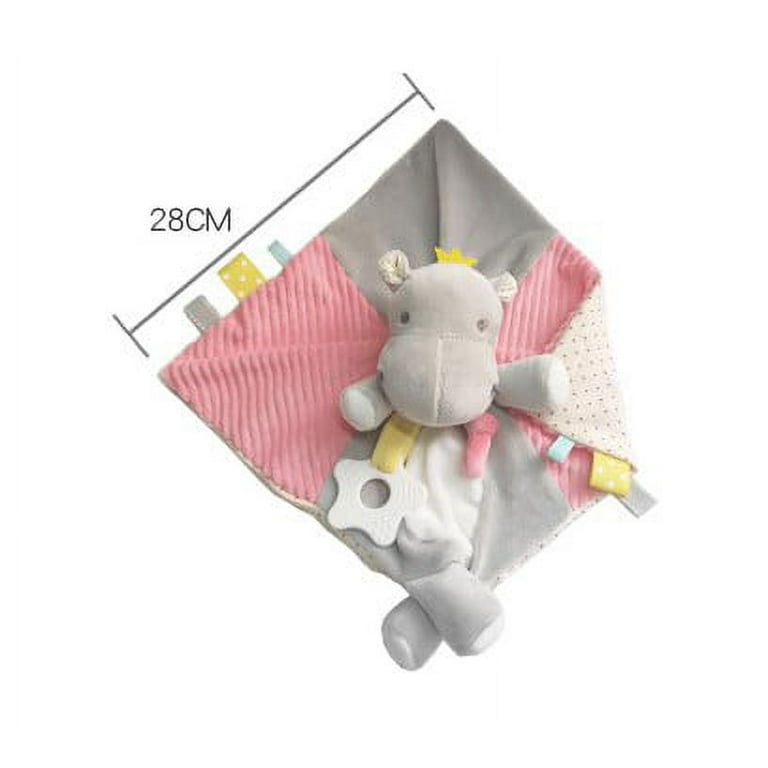 Plush Baby Security Blanket Hippo Walmart
