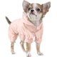 thumbnail image 1 of Chubasquero para perros con capucha, abrigo impermeable para perros mascota, ajustable, ligero, para exteriores, kaili Sencillez, 1 of 5