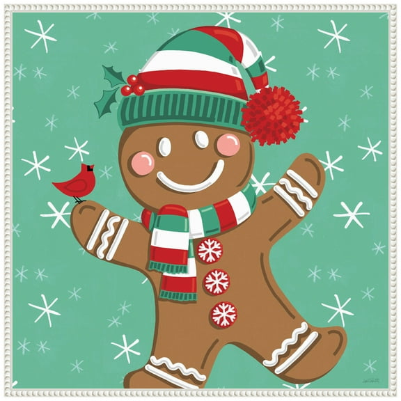 Amanti Art Festive Christmas II Framed Canvas Wall Art Print