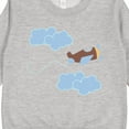 thumbnail image 3 of Inktastic Boys Airplane Pilot Toddler Sweatshirt, 3 of 4