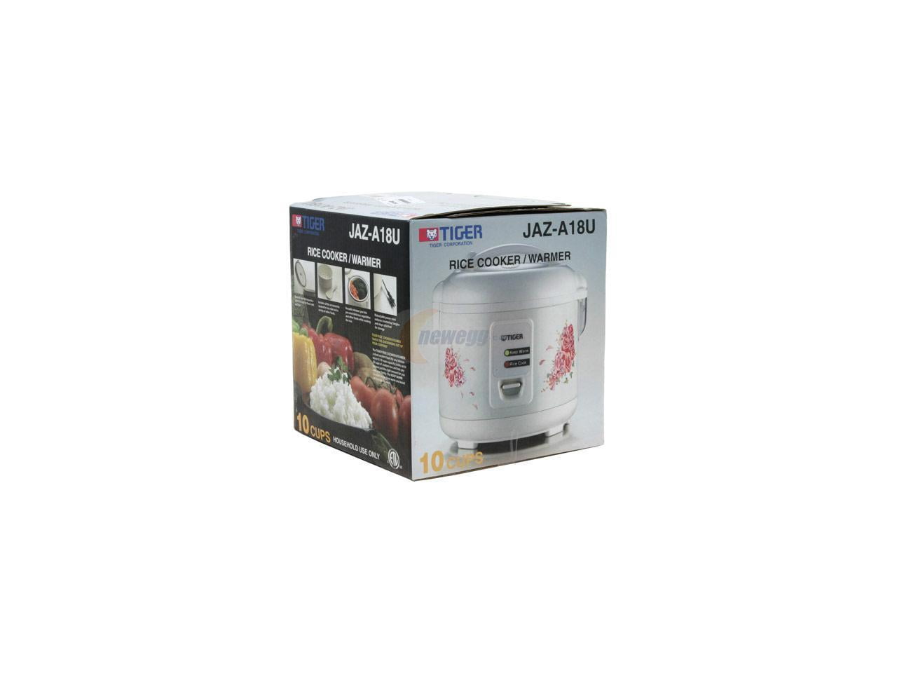 Tiger Electronics 10-Cup Electric Cooker, White