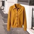 thumbnail image 5 of Tdoqot Womens Button Up Cardigan Sweaters- Casual Collared Long Sleeve Warm Fall Sweaters Tops Size L, 5 of 5