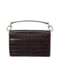 thumbnail image 2 of TOTEME T-Flap Mini Croc-Embossed Leather Shoulder Bag, 2 of 4