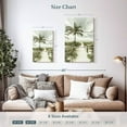 thumbnail image 3 of Elephant Stock Path To The Beach Vintage Wall Art - Vertical Multi Panel Canvas - Living Room Wall Decor - Beach Multi Panel - Blue And Gray Decor By Melanie Viola - 14" x 23", 3 of 4