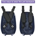 thumbnail image 4 of Uds. (raya azul, L) bolsa de vientre para perro y gato, malla o vientre de tela, 4 of 5