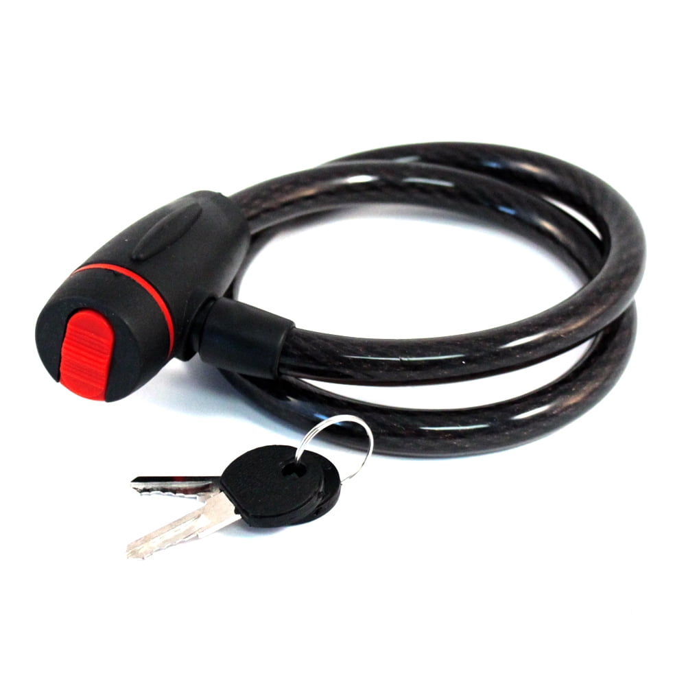 steel cable bike lock