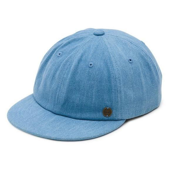 Vans Off The Wall Women's Sun Up Denim Hat Cap - Light Wash Indigo