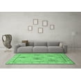 thumbnail image 3 of Ahgly Company Indoor Rectangle Persian Emerald Green Traditional Area Rugs, 2' x 5', 3 of 4