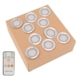 thumbnail image 2 of Kit de iluminación LED Pamolo Cubierta de acero inoxidable 10 luces empotradas impermeables IP67, 2 of 8