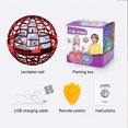 thumbnail image 2 of Hover Ball Boomerang Spinner Inducción USB Carga Luces LED para Adultos, 2 of 9