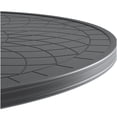 thumbnail image 6 of Black Aluminum Outdoor Dining Set with 360 Swivel Chairs, 5-PC Round Table Set for Patio Garden, 6 of 10