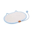thumbnail image 2 of BZPIZ Summer Cat Dog Cooling Mat with Scratching Board Ice Silk Self Cool Pad for Small Medium Dogs & Cats, Pet Sleeping Pad for Indoor & Outdoor Floor, Car Seats, Washable & Non-Toxic Blue, 2 of 6