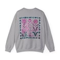 thumbnail image 2 of Bloom in Style: Floral Tapestry - Unisex Heavy Blend™ Crewneck Sweatshirt, 2 of 5