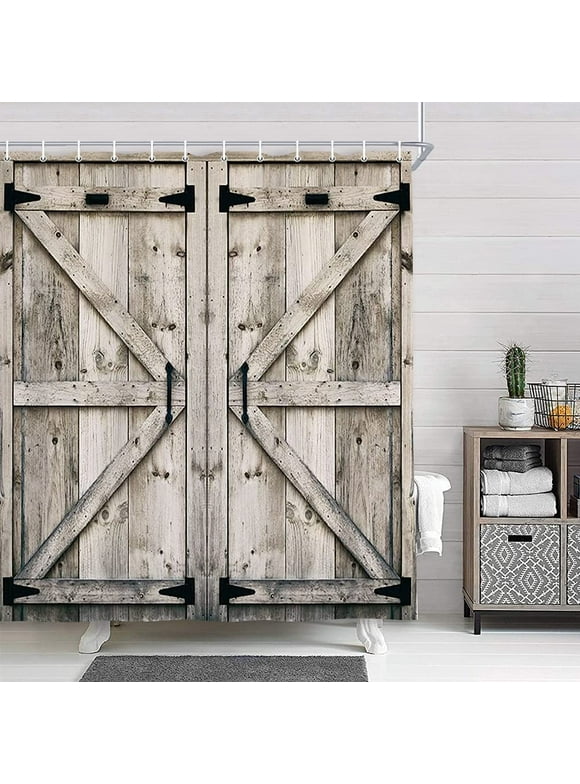 Farmhouse Shower Curtains in Shower Curtains