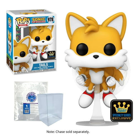 Tails Flying #978 - Specialty Series Funko Pop   Blue Salamander Emporium Protective Case