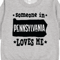 thumbnail image 3 of Inktastic Someone in Pennsylvania Loves Me Toddler Sweatshirt, 3 of 4