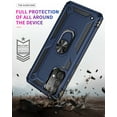 thumbnail image 6 of TechCircle Samsung A52 5G Case, Ring Holder Kickstand Magnetic Hybrid Rugged Shockproof Cover, Blue, 6 of 7