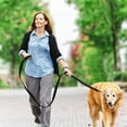 thumbnail image 4 of MVRLSH Liquidation! Laisse pour Chien Robuste pour Grands Chiens Qui Tire Double Poignée pour Contrôle de Circulation Laisses Doubles Réfléchissantes pour Grands Chiens Moyens Nuit 6 Pieds, 4 of 7