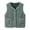 A01-Green, variant on Towmus Girls Fleece Vest Sleeveless Button Down Sherpa Jacket Cute Solid Color Outerwear with Pockets for Toddler & Kids, White, 9-13 Years