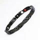 thumbnail image 1 of Joyería de mano pulsera de acero inoxidable imán masculino joyería de acero de titanio Irfora Acero negro, 1 of 3