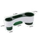 thumbnail image 3 of Portacepillos de dientes colgante de pared | Organizador de cepillos de dientes de ABS con ranuras para pasta de dientes y ganchos para toallas | Diseño ventilado y escurridor | Almacenamiento para, 3 of 6