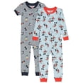 thumbnail image 1 of Pijama Disney unisex para bebés Mickey y Minnie Mouse, paquete de 2 unidades, 1 of 6