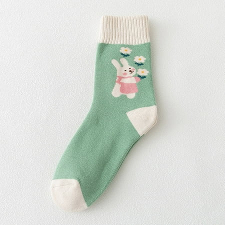 

Cathalem Womens Winter Socks Autumn And Winter Mid Tube Socks Printing Warm Stockings Toddler Socks Boys 2t-3t Socks D One Size
