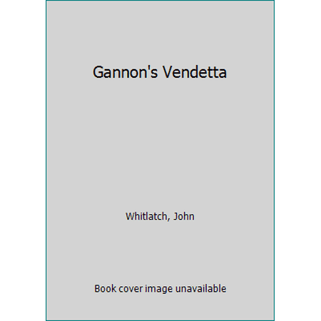 Pre-Owned Gannon s Vendetta (Unknown) 0671753835 9780671753832