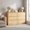 Wood + MDF + MDF, variant on 3 Drawer Dresser Chest for Small Spaces, Modern White MDF Storage Cabinet for Bedroom, Living Room, Entryway