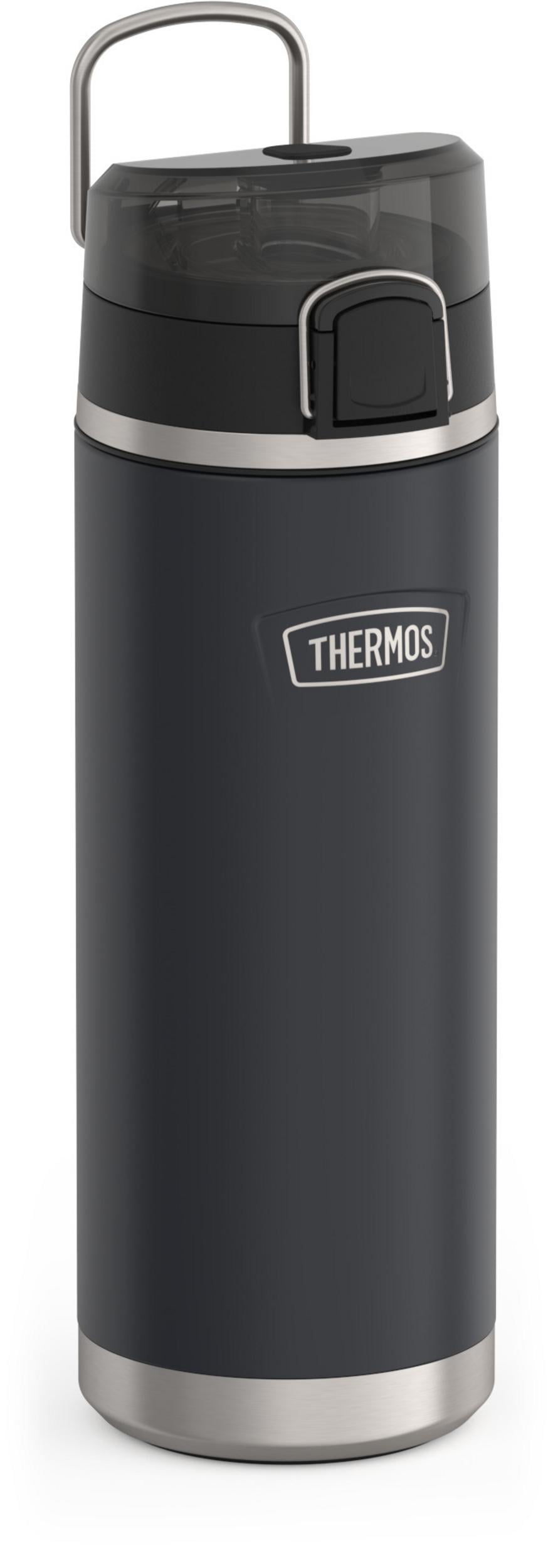Thermos ICON Series Stainless Steel Vacuum Insulated Water Bottle w/ Spout, Graphite, 24oz