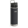 thumbnail image 4 of Thermos ICON Series Stainless Steel Vacuum Insulated Water Bottle w/ Spout, Graphite, 24oz, 4 of 9