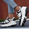 thumbnail image 5 of Cyiecw Roller Skate Shoes for Kids Girls Boys Detachable Wheeled Fashion Sneakers, 5 of 5