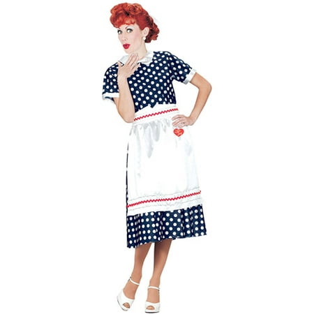 I Love Lucy Polka Dot Dress Adult Halloween