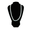 thumbnail image 2 of AYYUFE Elegant Women Pearl Necklace Long Sweater Chain Wedding, 2 of 5
