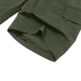 thumbnail image 4 of HappyYEE Men’s Elastic Waist Cargo Shorts, Loose Bermuda Shorts with Multi Pockets, Casual Outdoor Sports Bottoms XXL, 4 of 9