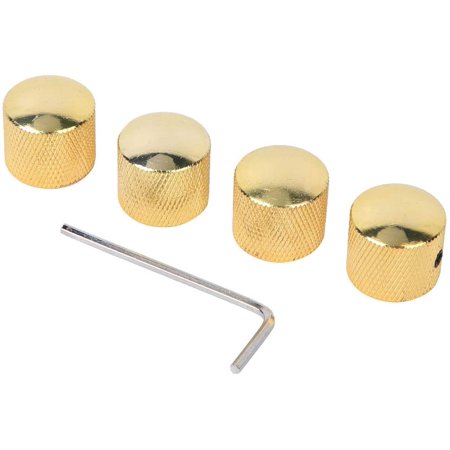 4Pcs Electric Guitar Bass Tone Control Knob, Durable Electric Guitar