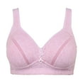 thumbnail image 1 of Aayomet Bralettes for Women With Support Comfortable Wire Back Hook Closure Plus Size (Rose Gold, 44), 1 of 4
