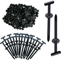 100Pcs Nylon Universal Cable Tie Buckle,New Multifunctional Cable Tie Buckle for Car Daily Repair,Plastic Rivet Zip Ties, Snap-Fit Ziptie Bumper Retainer Fender Liner Door Panel Fastener