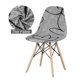 thumbnail image 1 of Funda de asiento lavable para silla Eames, funda sin brazos extraíble, funda silla banquete, hogar, Hotel, funda de asiento, 1/2/4/6 Uds., 1 of 4
