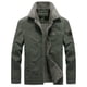 thumbnail image 1 of Chaqueta de algodón de invierno para hombre, chaqueta cálida con cuello grueso y forro de lana para mediana edad y jóvenes, chaqueta de algodón grande y suelta, 1 of 6